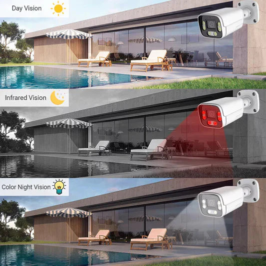 Komplet video nadzor sa monitorom – 4 PoE kamere 8MP - My Store