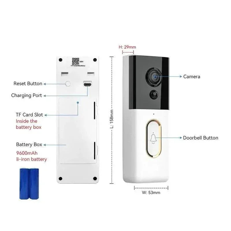 Bežično video zvono – nadzor, sigurnost i kamera u jednom uređaju - My Store