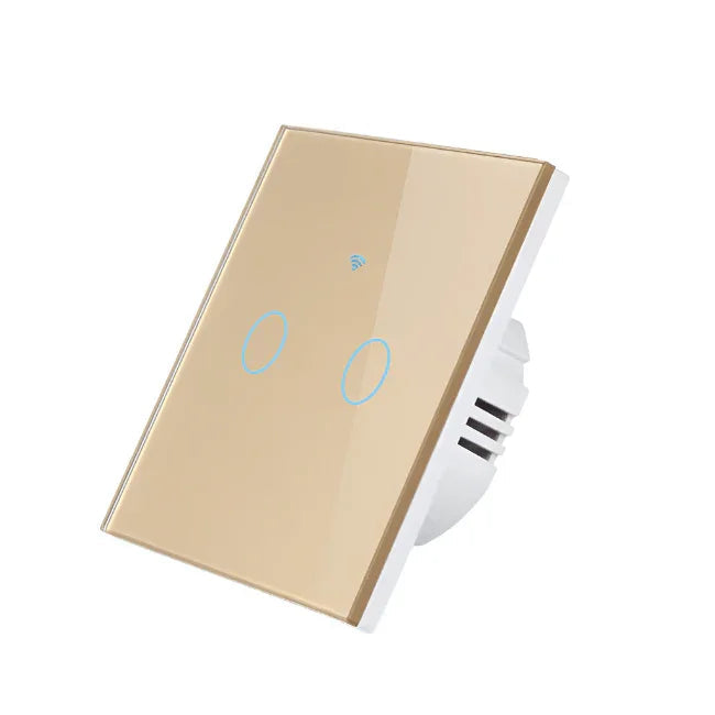WiFi pametni prekidač za svetlo – Zlatni - My Store