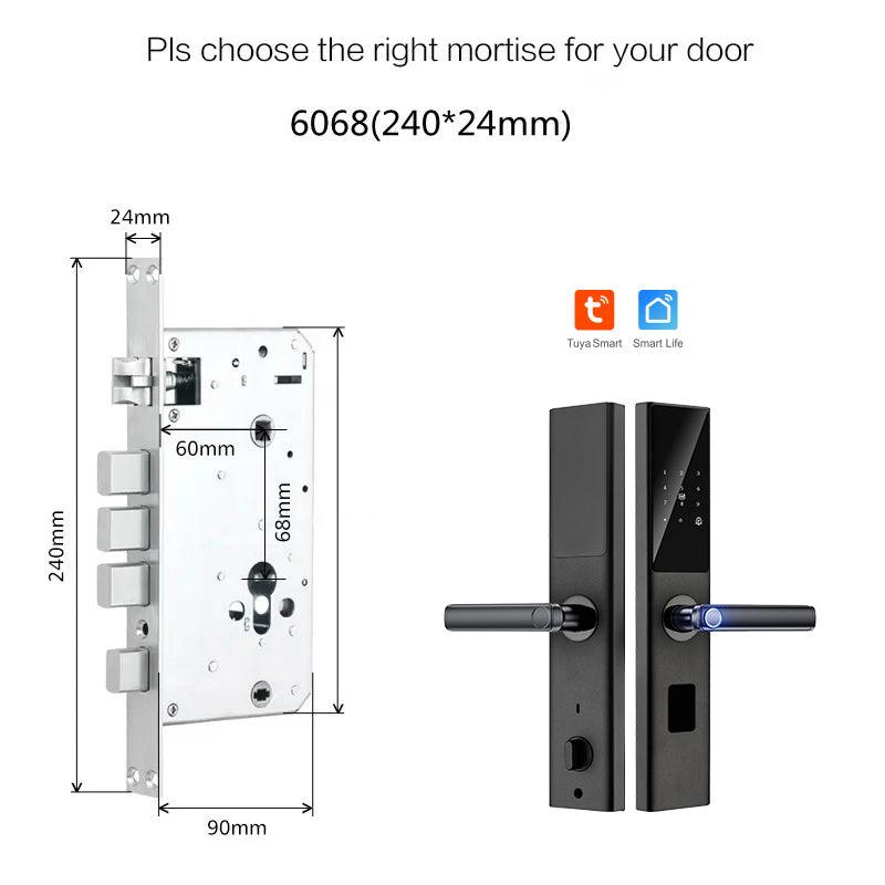 Pametna brava S5 – otisak, šifra, kartica, ključ - My Store