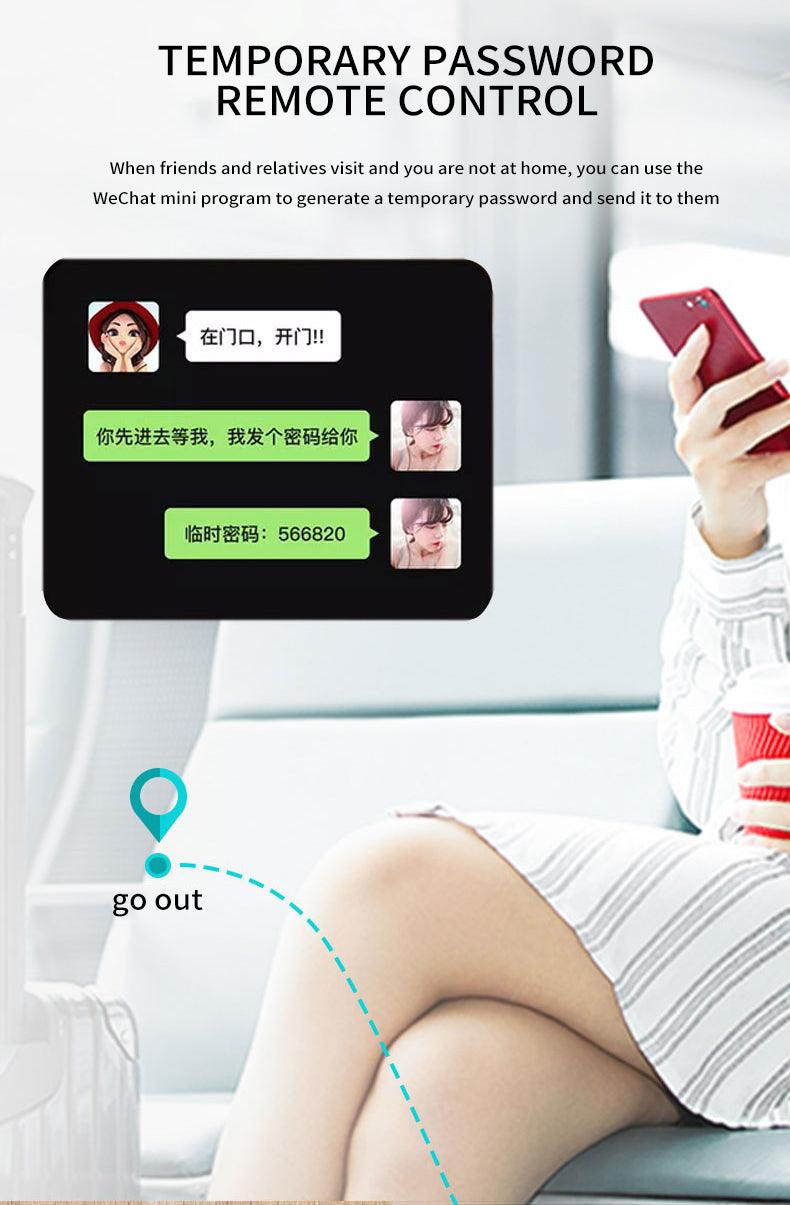 Pametna brava S10 – otključavanje otiskom, šifrom, karticom i ključem - My Store