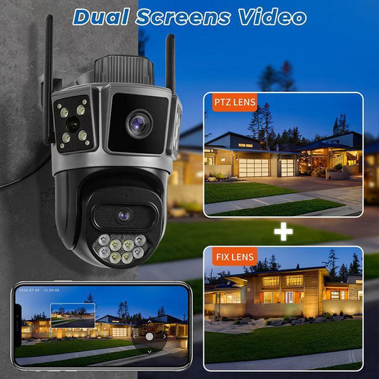10MP AI sigurnosna kamera sa 2.4GHz, 5GHz i 4G povezivanjem