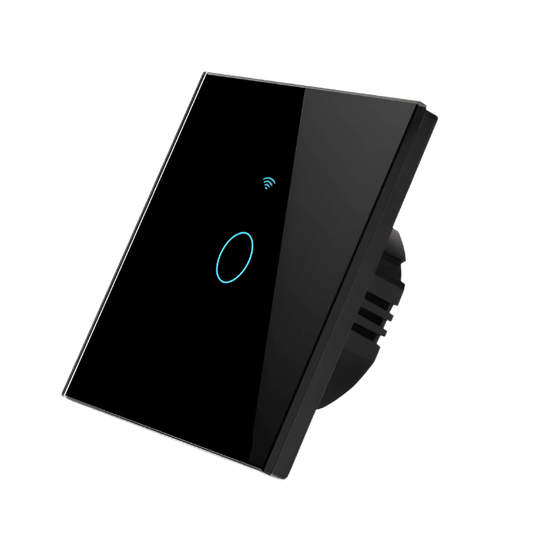 WiFi pametni prekidač za svetlo – Crni - My Store