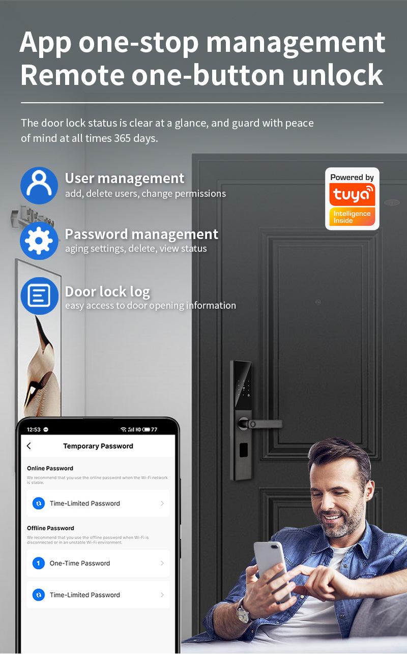 Pametna brava S5 – otisak, šifra, kartica, ključ - My Store