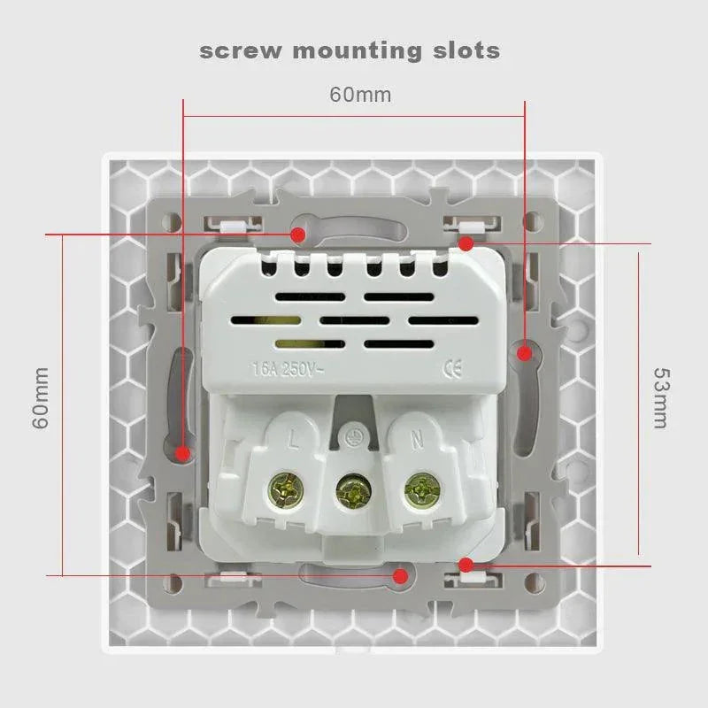 USB-C utičnica za zid sa USB i Type-C izlazima - My Store