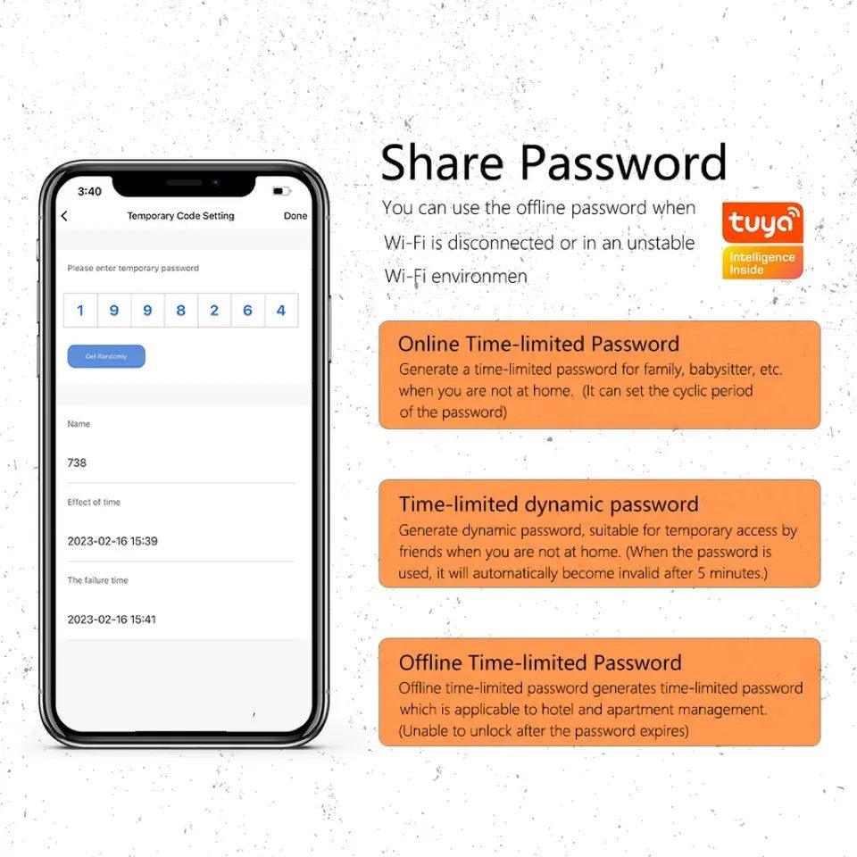 Pametna brava S5 – otisak, šifra, kartica, ključ - My Store