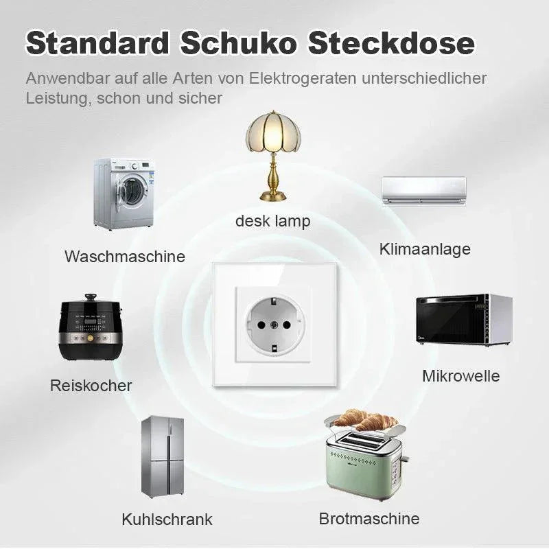 Staklena zidna utičnica – estetski detalj koji traje - My Store