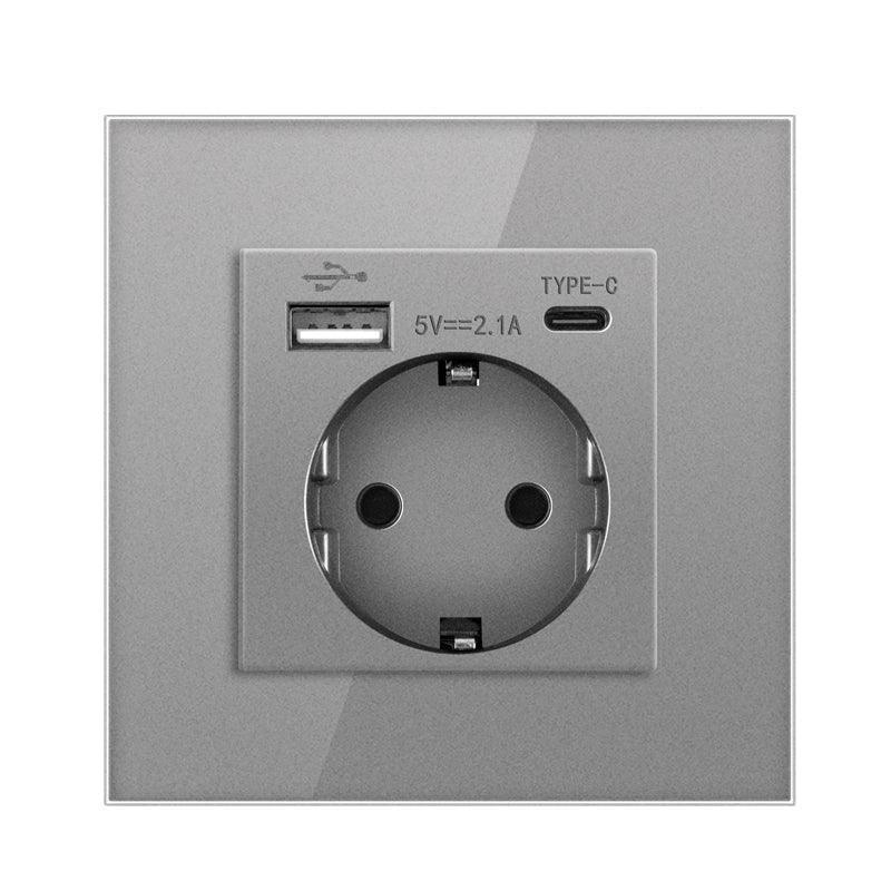 USB-C utičnica za zid sa USB i Type-C izlazima