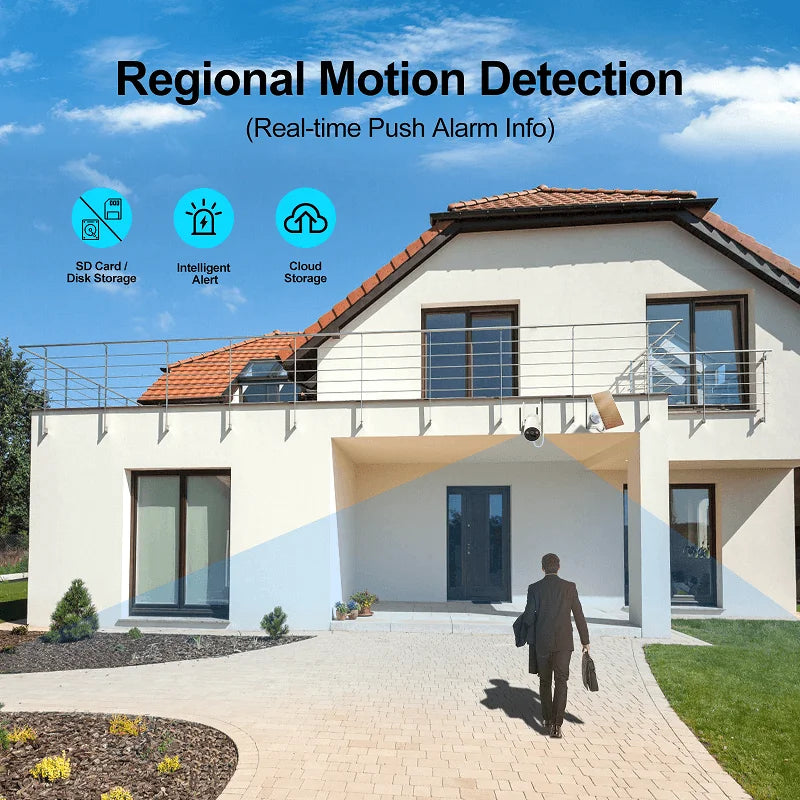 Solarni komplet video nadzor sa monitorom – 4 bežične kamere 4MP - My Store