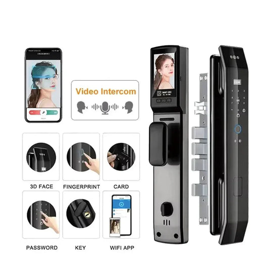 Pametna brava S2 – lice, otisak, PIN, kartica i kamera - My Store