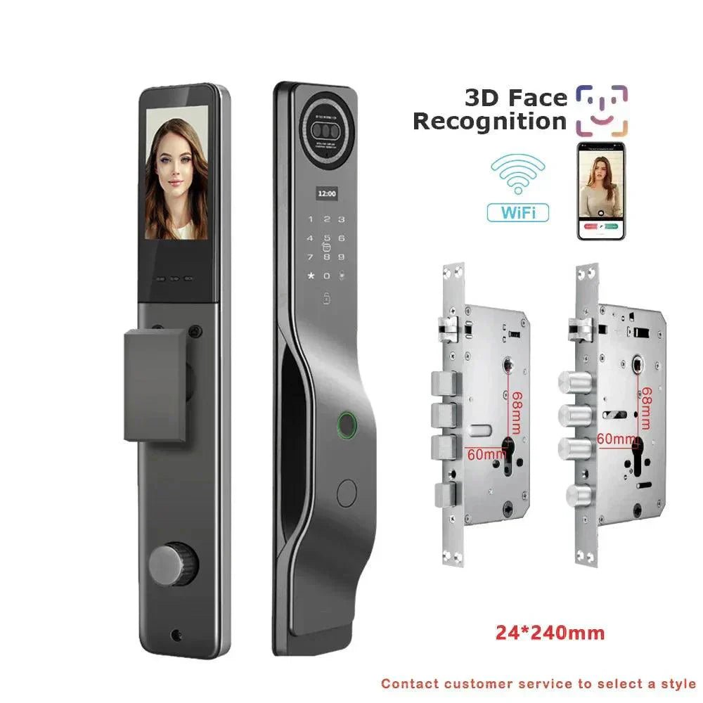 Pametna brava S1 – lice, otisak, PIN, kartica i kamera - My Store