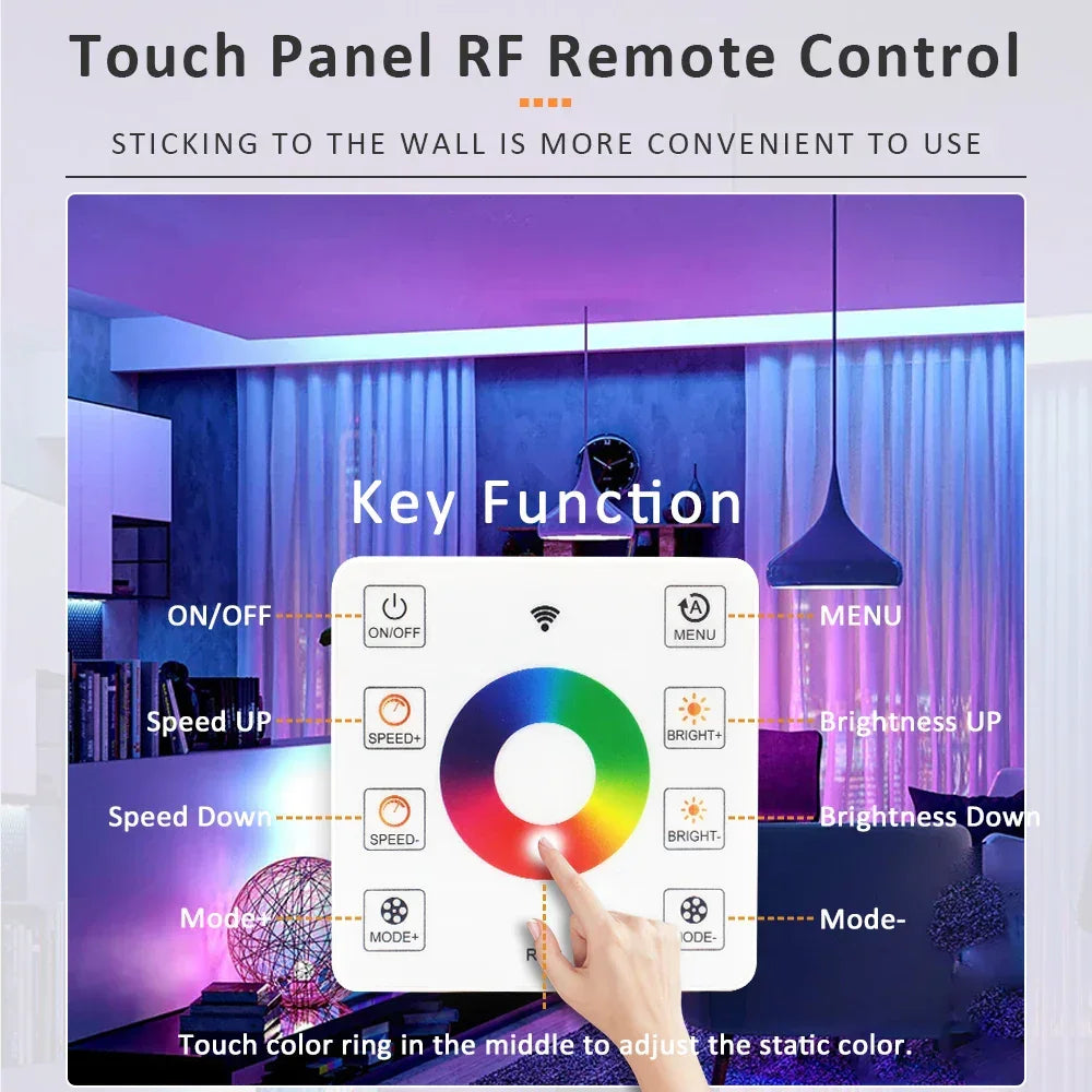 RGB LED Traka 24V | 60 LED/m | Ambijentalna rasveta za dom i gaming - My Store