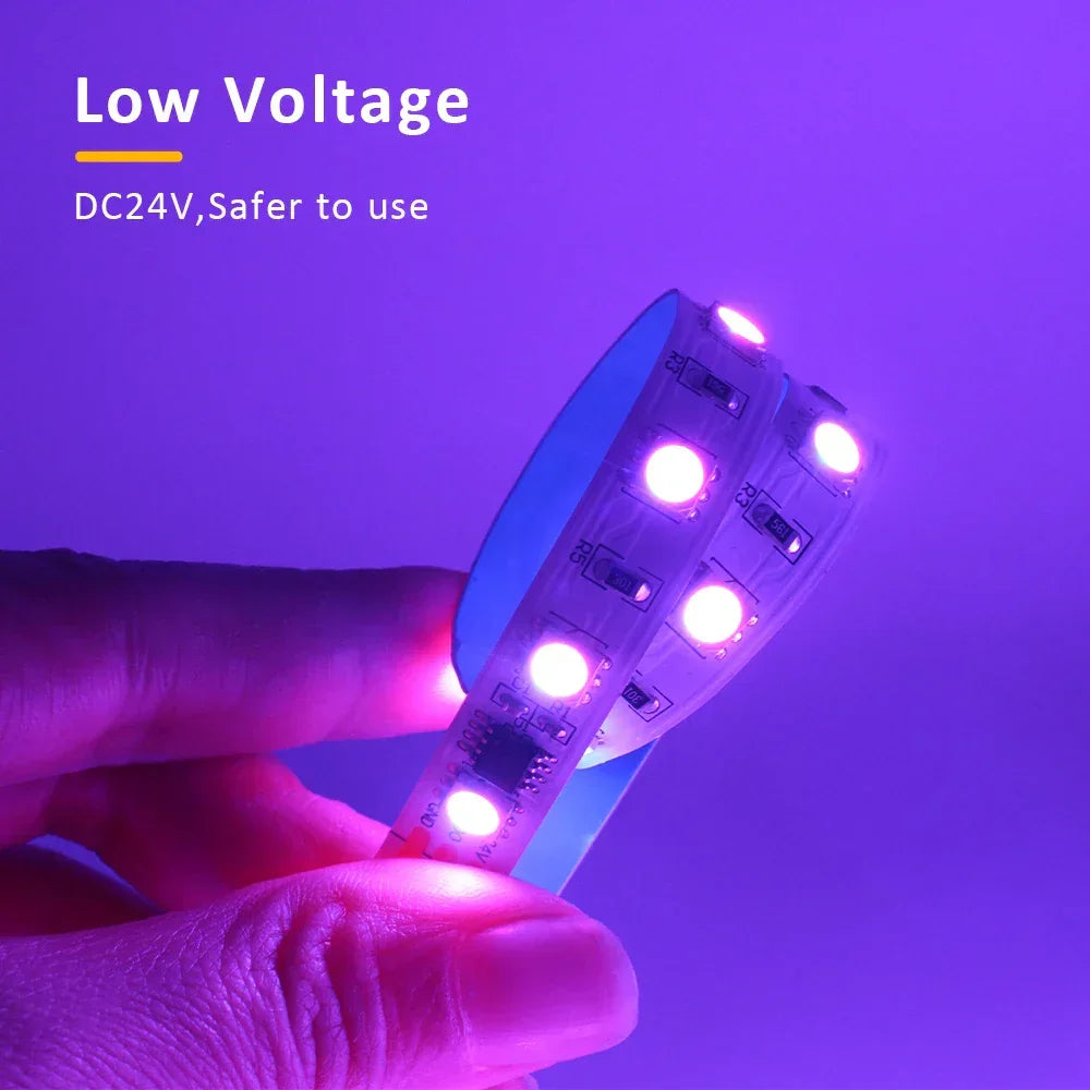 RGB LED Traka 24V | 60 LED/m | Ambijentalna rasveta za dom i gaming - My Store