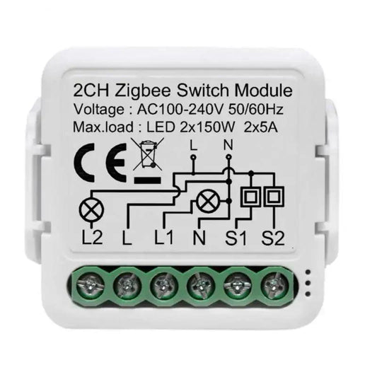 Zigbee Prekidač – Mini Smart Modul za pametno upravljanje uređajima - My Store