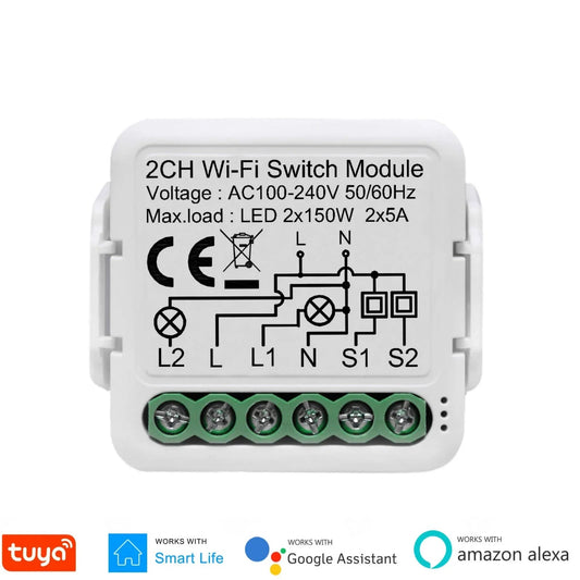 WiFi Modul Prekidača – Pretvorite Bilo Koji Uređaj u Pametni, Bez Promene Instalacije - My Store
