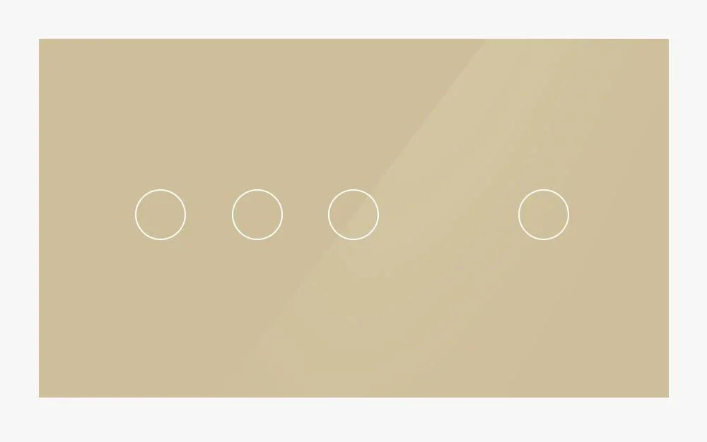 WiFi pametni prekidač za svetlo – Zlatni - My Store