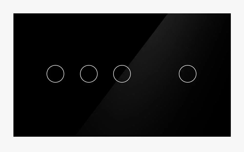 WiFi pametni prekidač za svetlo – Crni - My Store