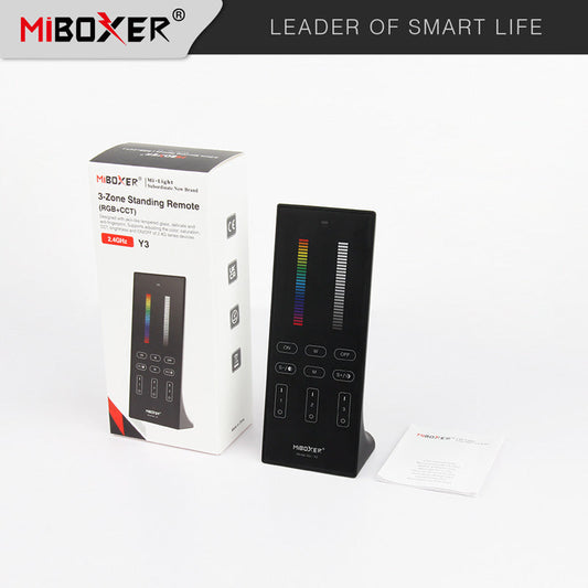 MiBoxer Y3 RGB+CCT RF vertikalni daljinski za LED rasvetu | Smart Home