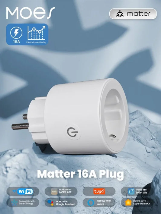 Matter WiFi pametna utičnica merenje potrošnje