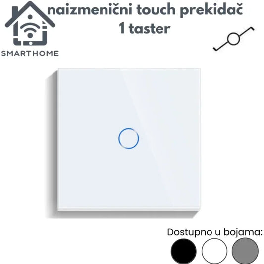 Naizmenični touch prekidač 1 taster