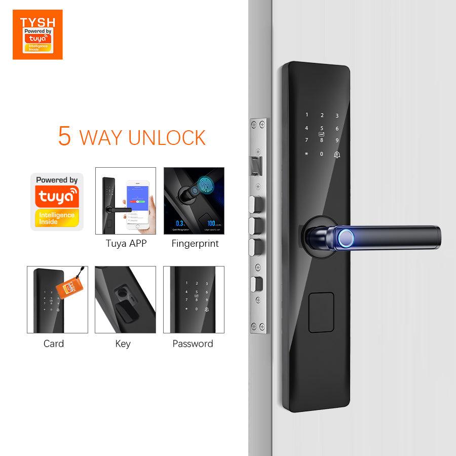 Pametna brava S6 - otisak, šifra, kartica, ključ, - My Store