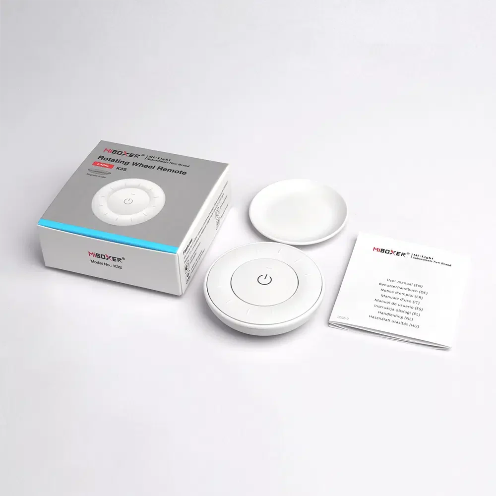 MiBoxer K3S rotirajući RF daljinski za CCT LED rasvetu | Smart Home