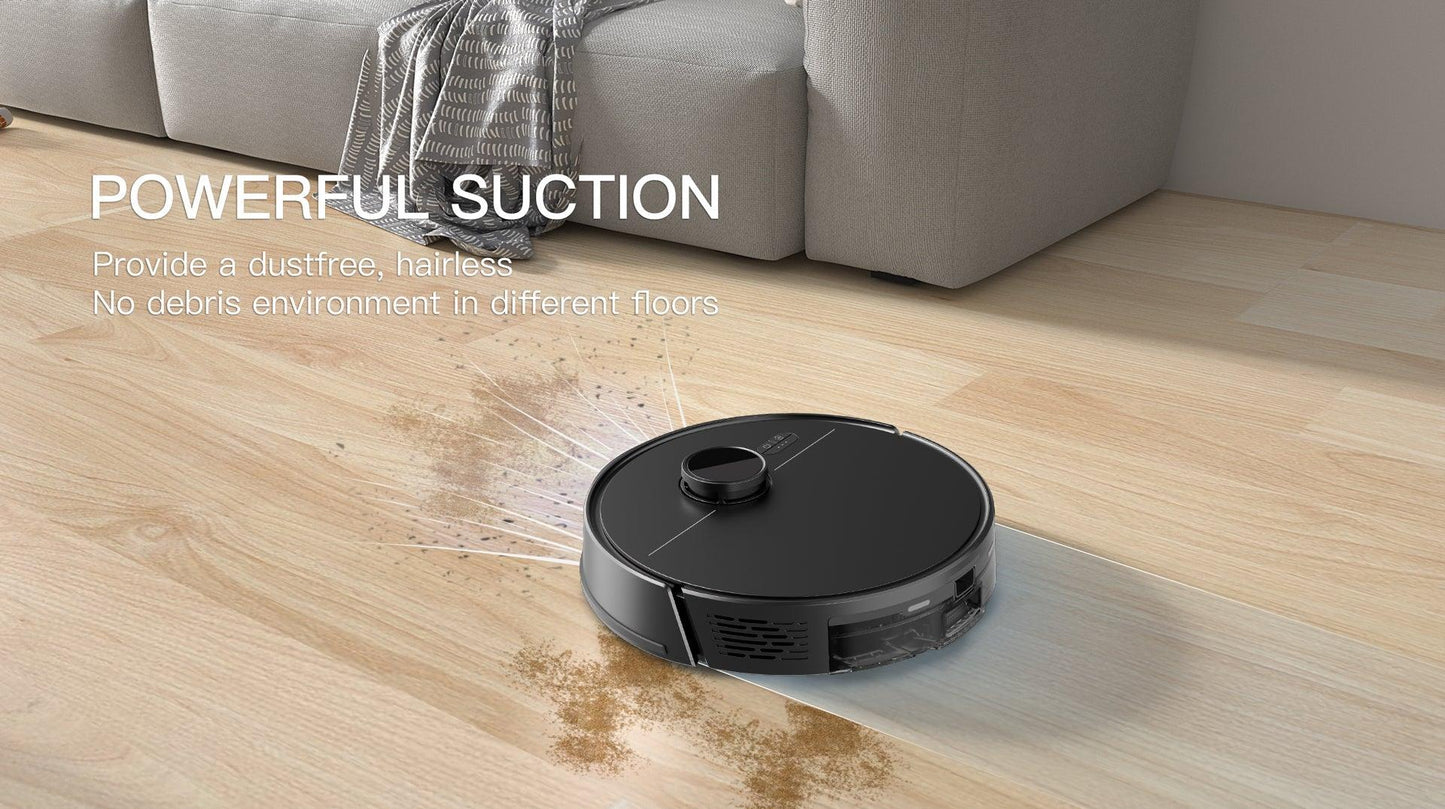 Pametni robot usisivač 3-u-1 – usisava, briše i čisti podove bez napora! - My Store