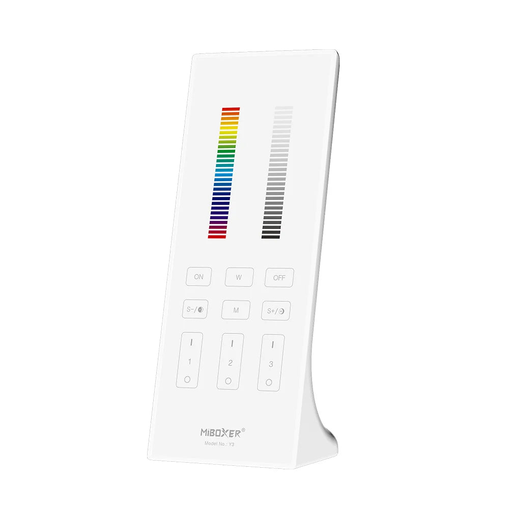 MiBoxer Y3 RGB+CCT RF vertikalni daljinski za LED rasvetu | Smart Home