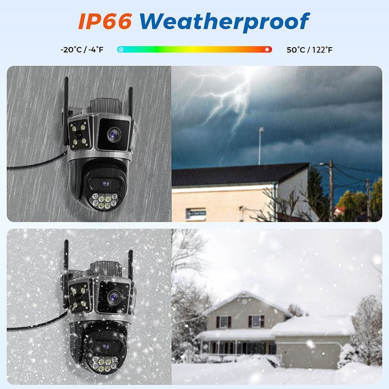 10MP AI sigurnosna kamera sa 2.4GHz, 5GHz i 4G povezivanjem - My Store