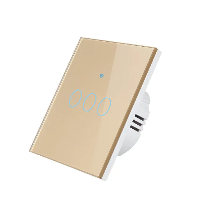 WiFi pametni prekidač za svetlo – Zlatni - My Store