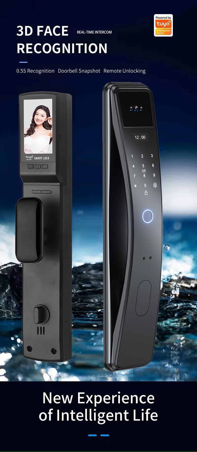 Pametna brava S8 - lice, otisak, šifra, kartica - My Store