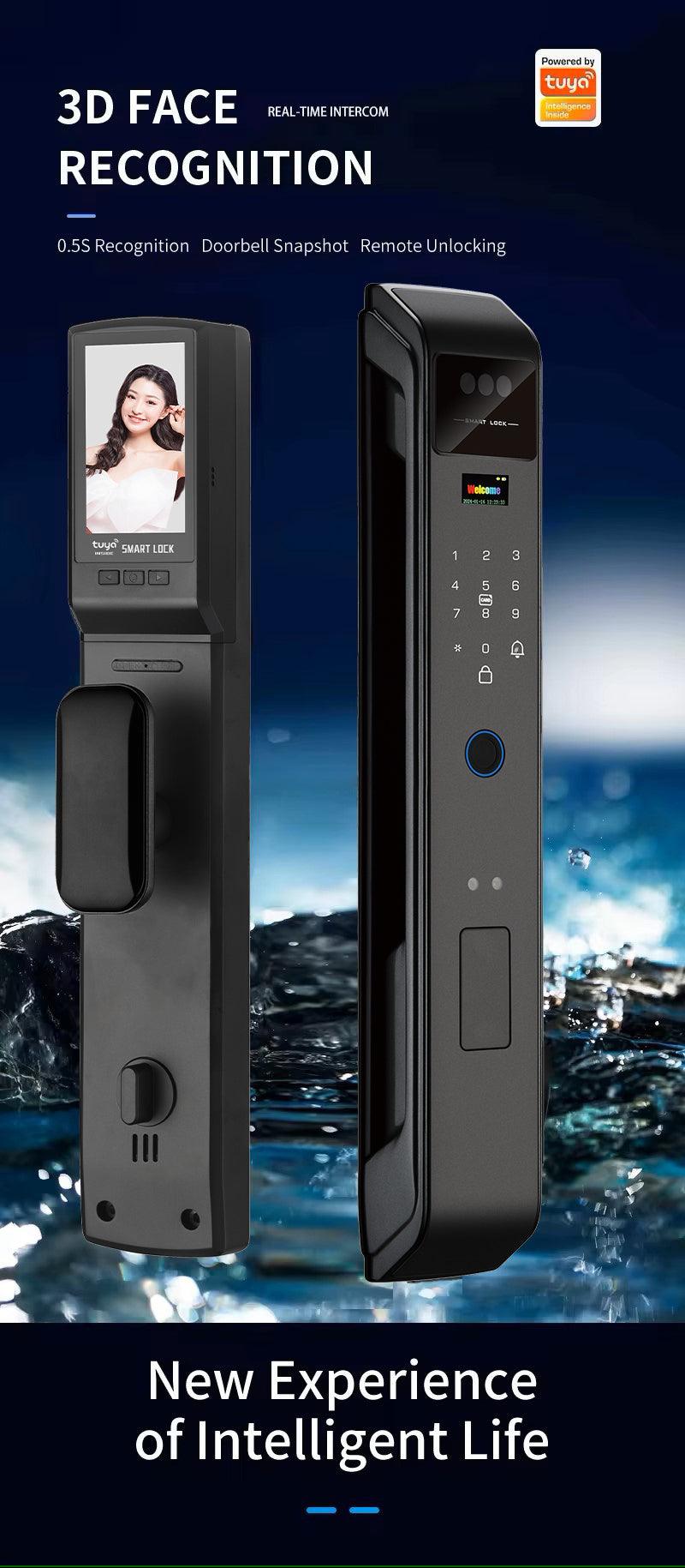 Pametna brava S9 — otvori na svoj nacin: PIN, lice, kartica, kljuc ili otisak - My Store