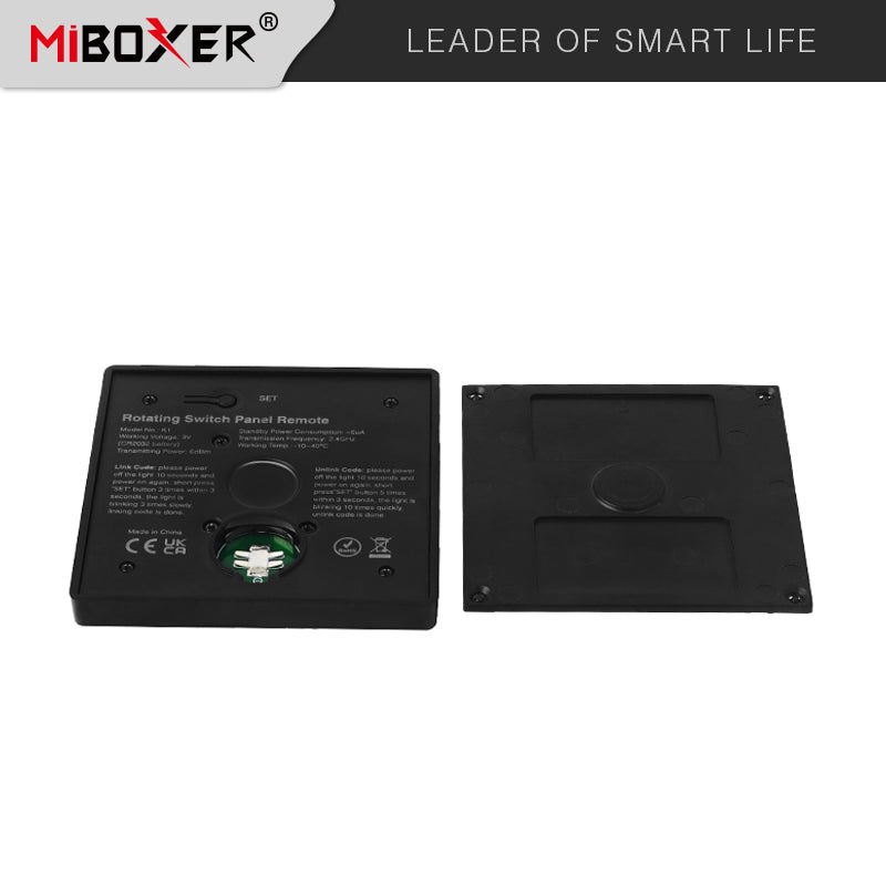MiBoxer K1 rotirajuci RF zidni panel za CCT LED rasvetu | Smart Home