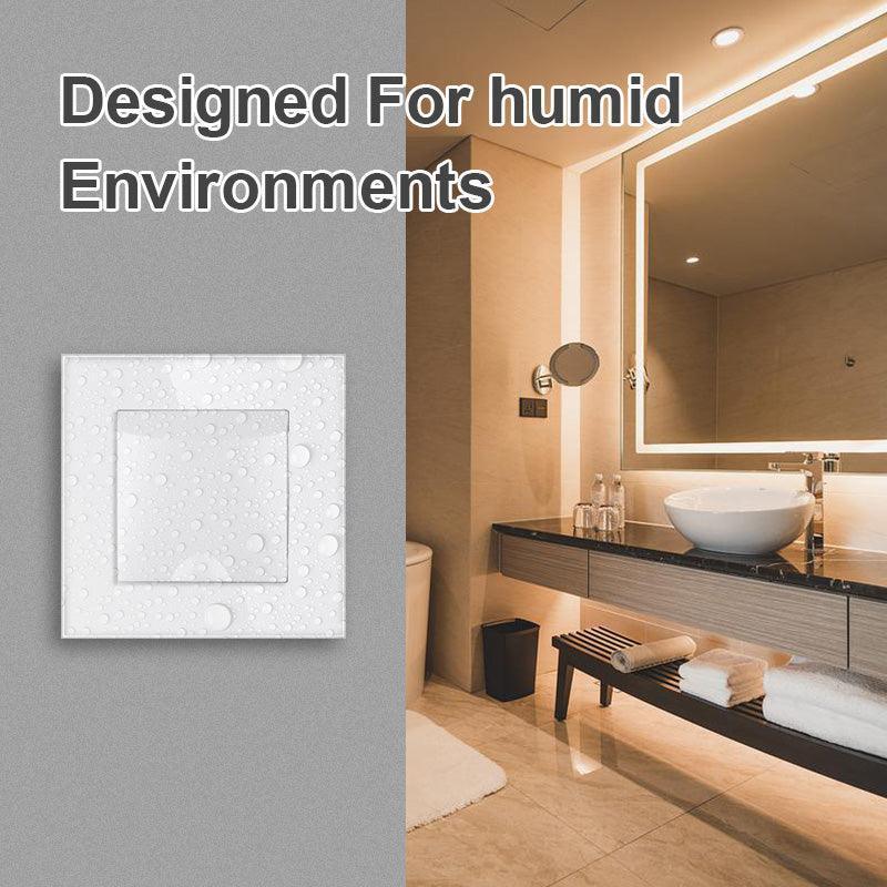 Staklena utičnica sa poklopcem – vodootporna 16A - My Store