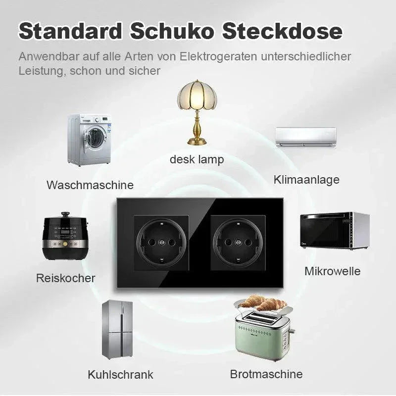 Modularne utičnice — Komplet: ram + 2 utičnice - My Store