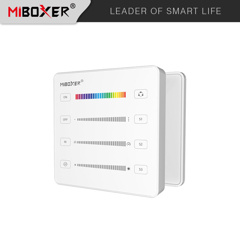 MiBoxer B6 2.4GHz RF panel za adresabilne SPI trake | Smart Home