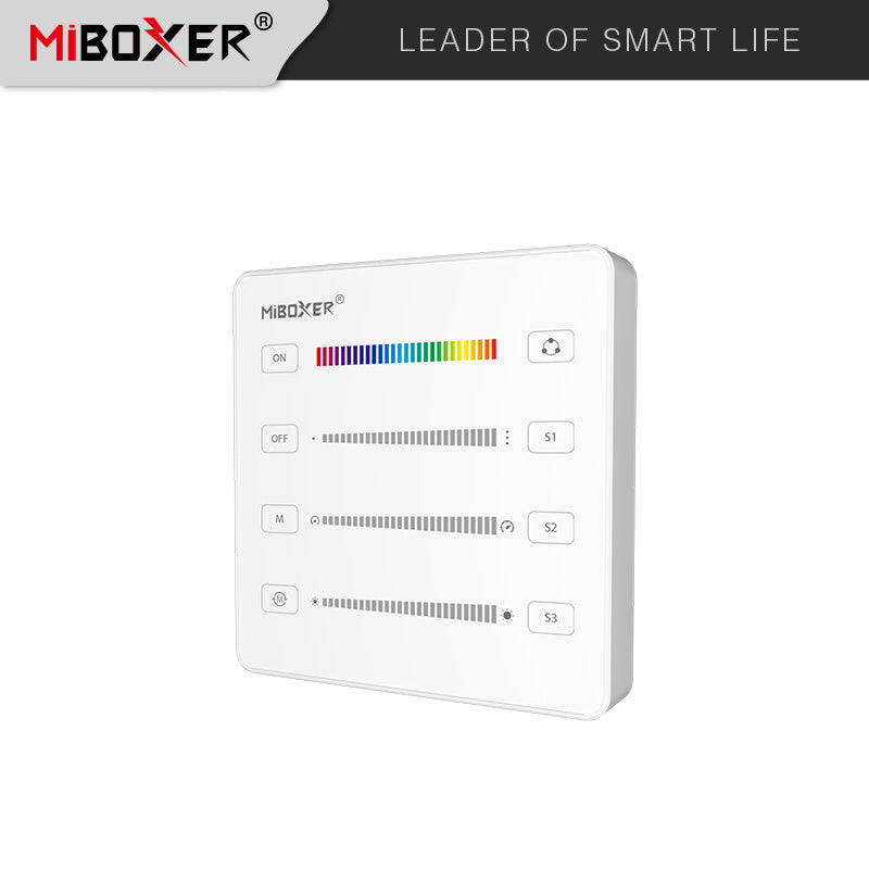MiBoxer B6 2.4GHz RF panel za adresabilne SPI trake | Smart Home