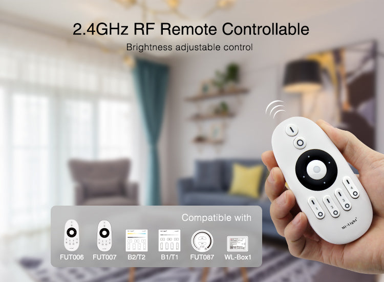 MiBoxer FUT036S RF LED dimer 12–24V za jednobojne LED trake | Smart Home