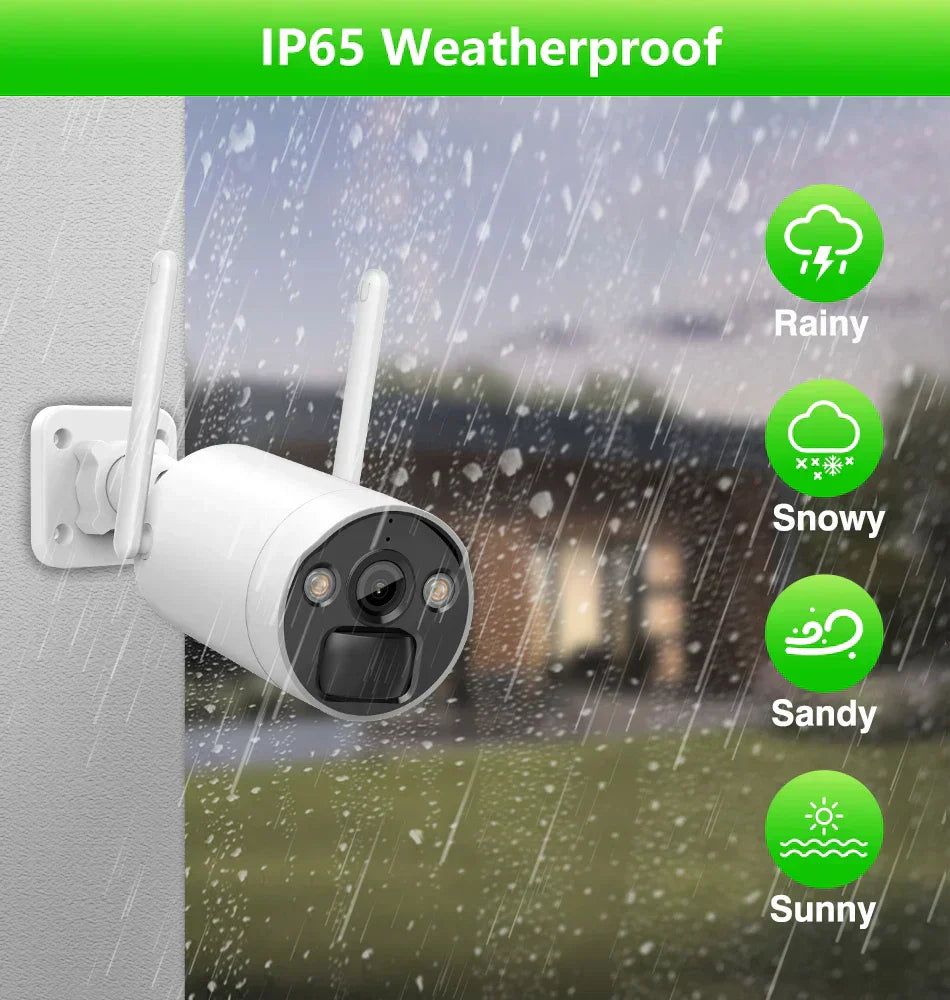 Solarni komplet video nadzor sa monitorom – 4 bežične kamere 4MP - My Store