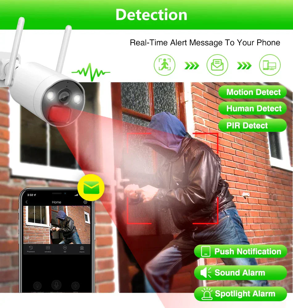 Solarni komplet video nadzor sa monitorom – 4 bežične kamere 4MP - My Store