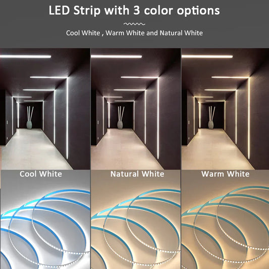 LED traka 24V sa Flow efektom – 2835 čip, 6500K, 120 LED/m, 11.5W - Smart Home
