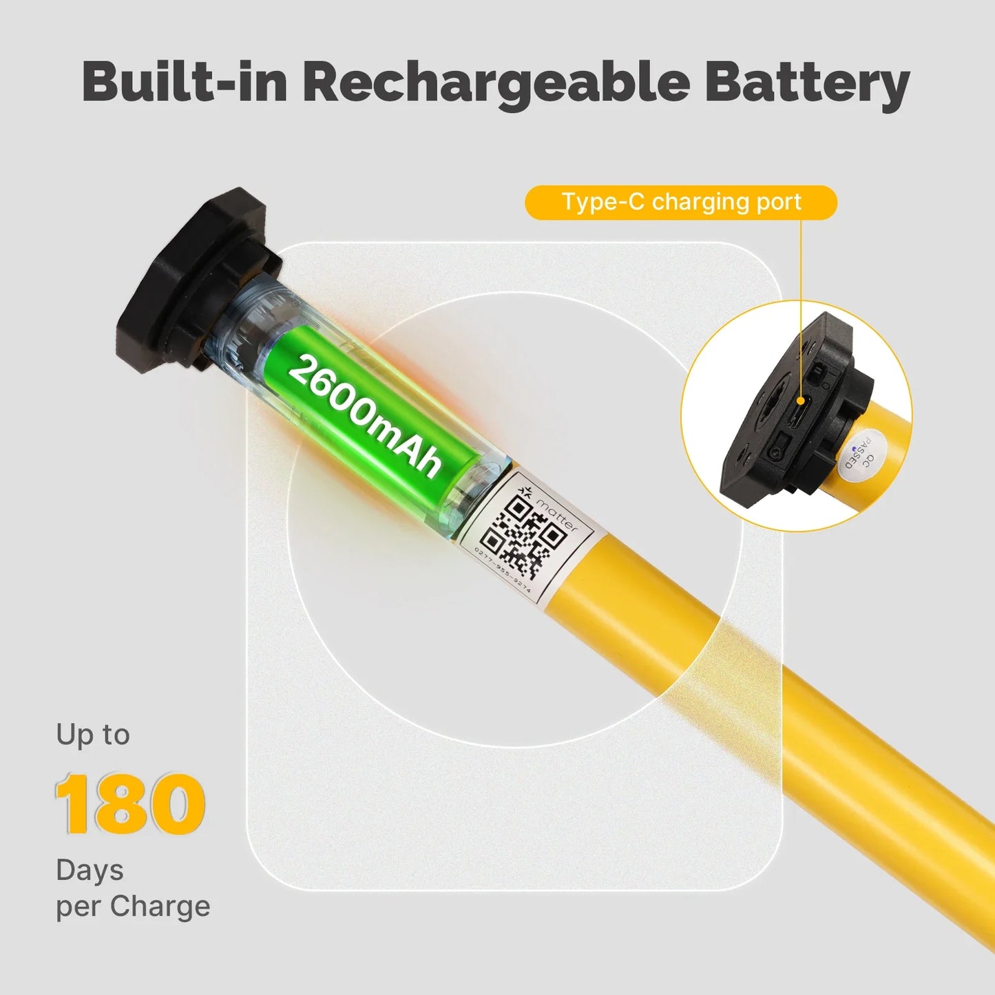 Matter over Thread motor za roletne 38mm | Alexa Google Home HomeKit