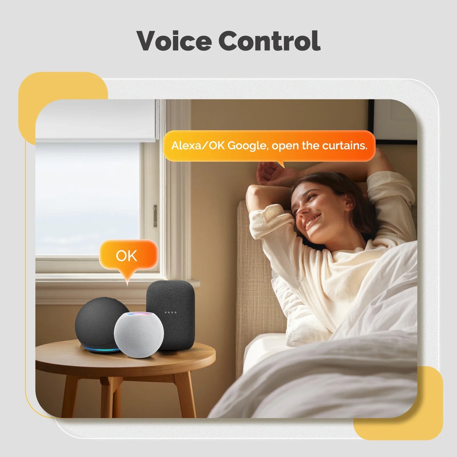 Matter over Thread motor za roletne 38mm | Alexa Google Home HomeKit