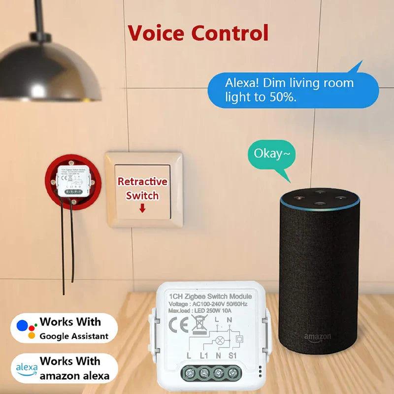 Zigbee Prekidač – Mini Smart Modul za pametno upravljanje uređajima - My Store