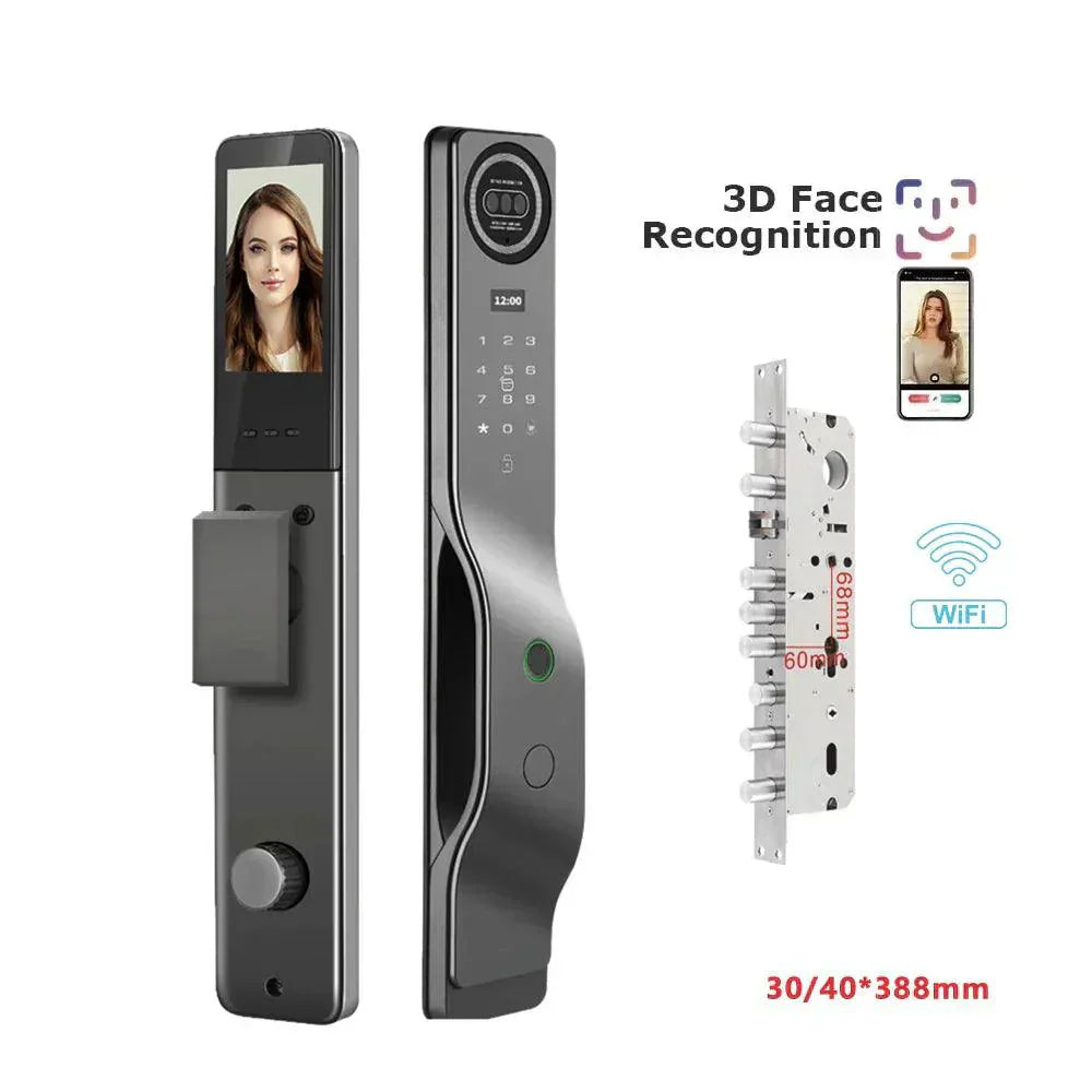 Pametna brava S1 – lice, otisak, PIN, kartica i kamera - My Store