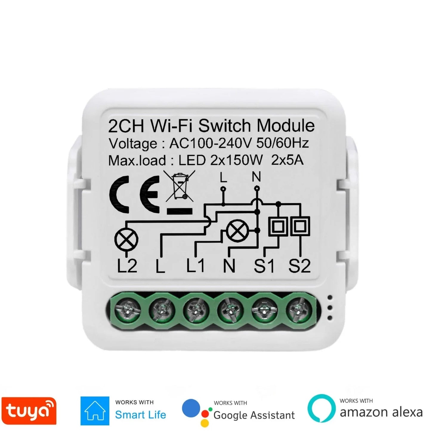 WiFi Modul Prekidača – Pretvorite Bilo Koji Uređaj u Pametni, Bez Promene Instalacije - My Store