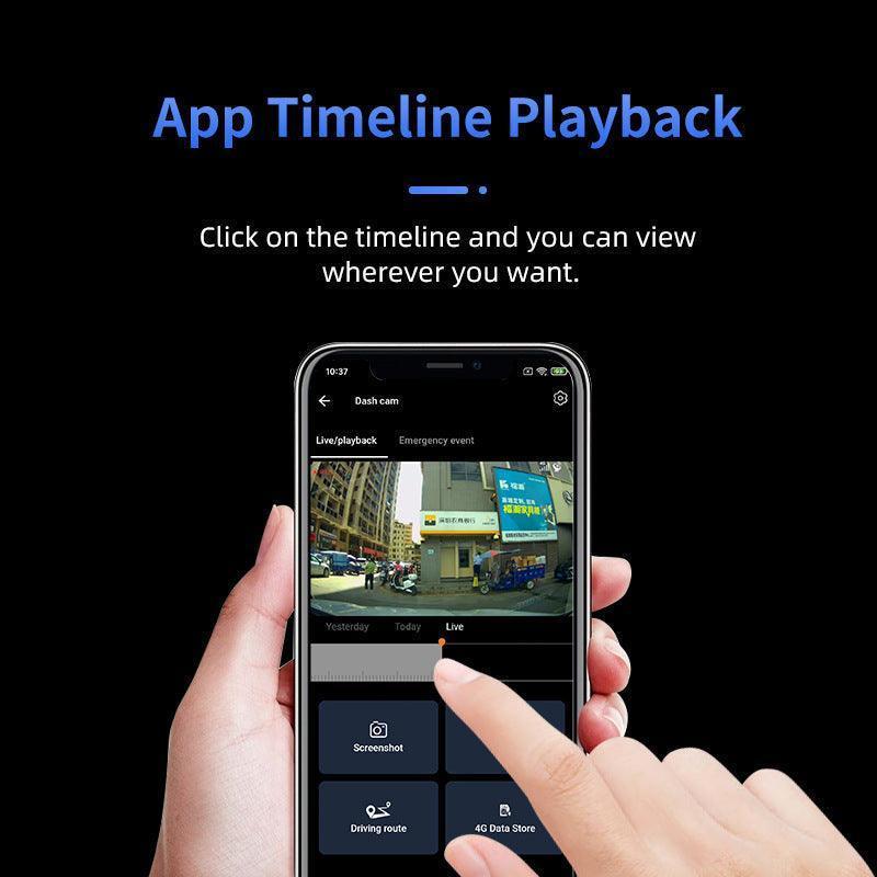 4G kamera za auto — Uživo nadzor, GPS praćenje i sigurnost 24/7 - My Store