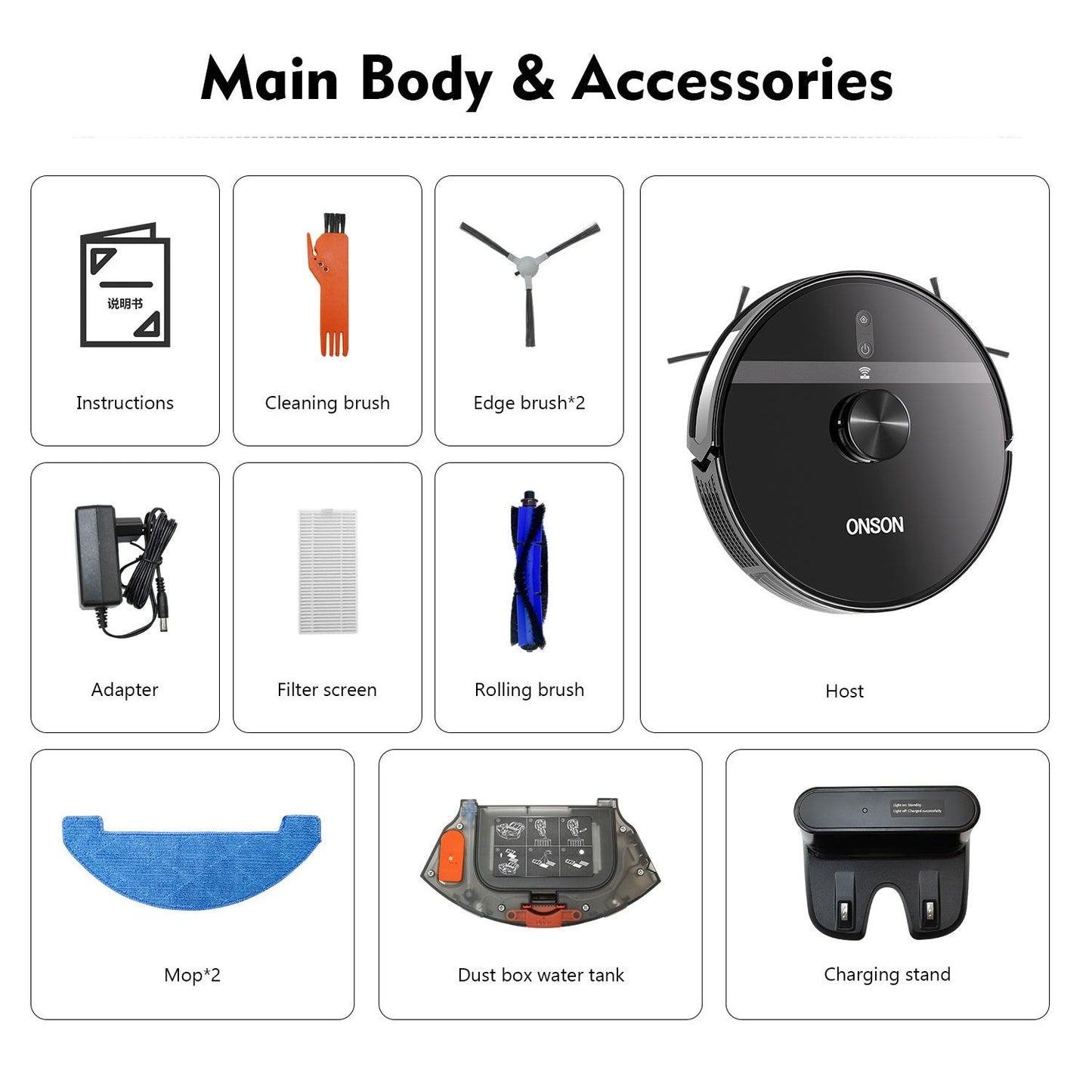 X6 Robot usisivač - Suvo i mokro čišćenje bez napora - My Store