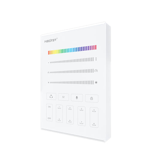 MiBoxer B9 SPI Panel Remote 2.4GHz (Touch zidni panel)