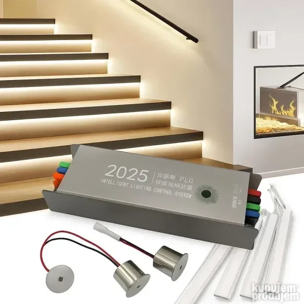 LED osvetljenje za stepenice – Komplet sa senzorima i WiFi upravljanjem - My Store